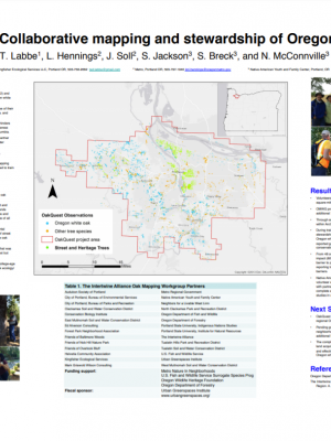 OakQuest: Collaborative mapping and stewardship of Oregon white oak